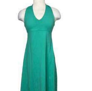 Patagonia Open back Teal Morning Glory Dress